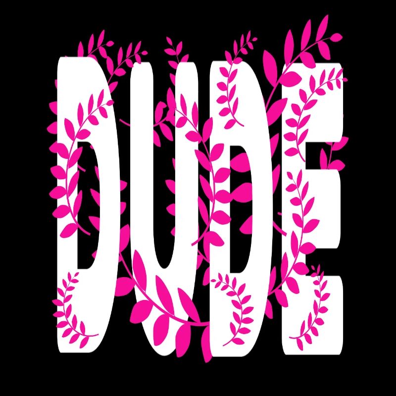 Texte de style hawaïen Dude