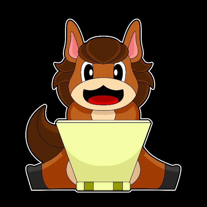 Pferd Laptop