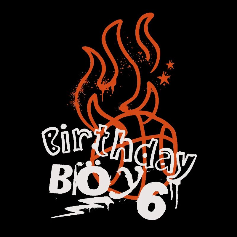Basket-ball 6e anniversaire Basketteur