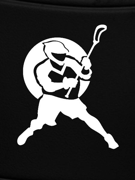 Lacrosse Player Logo