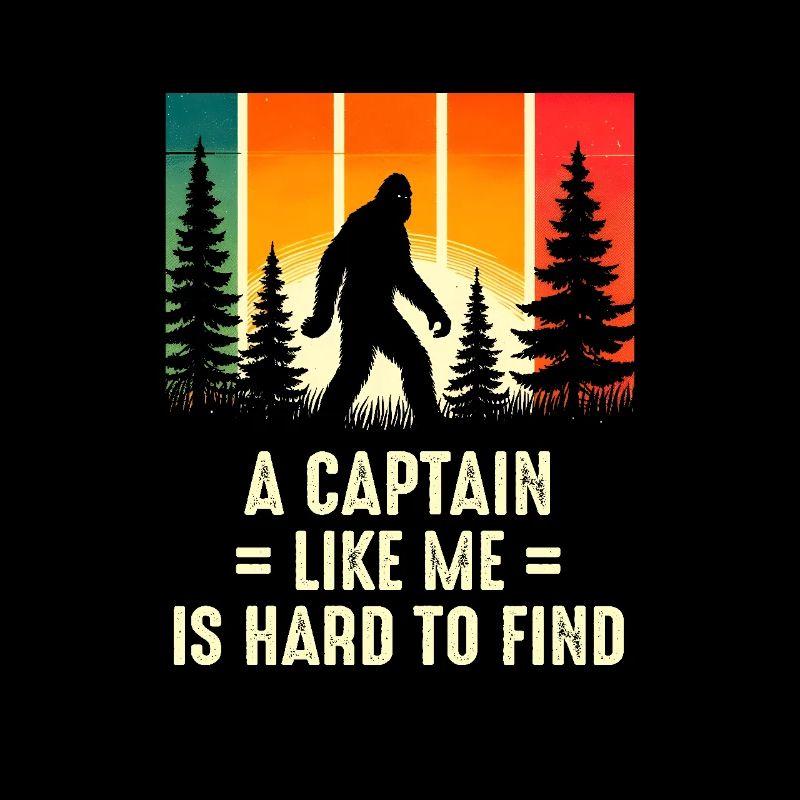 Captain Is Hard To Find, Funny Boating Sailing Big