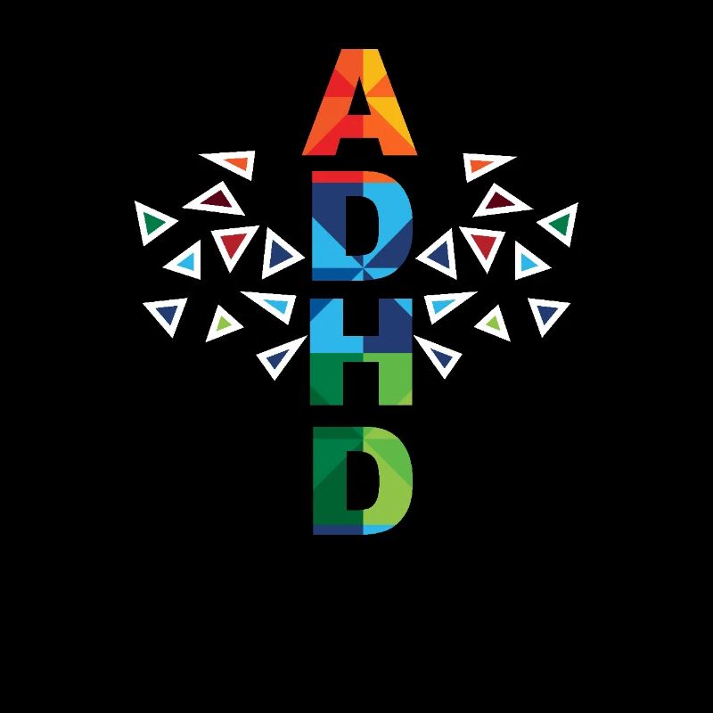 Design coloré pour sensibiliser au TDAH