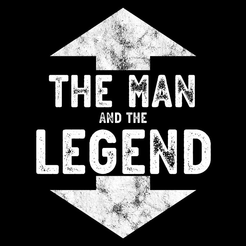 The Man the Legend funny Design witzig