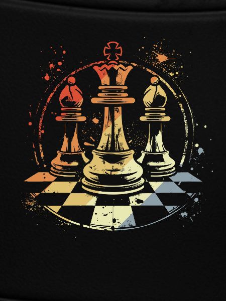 Retro Chess Pieces