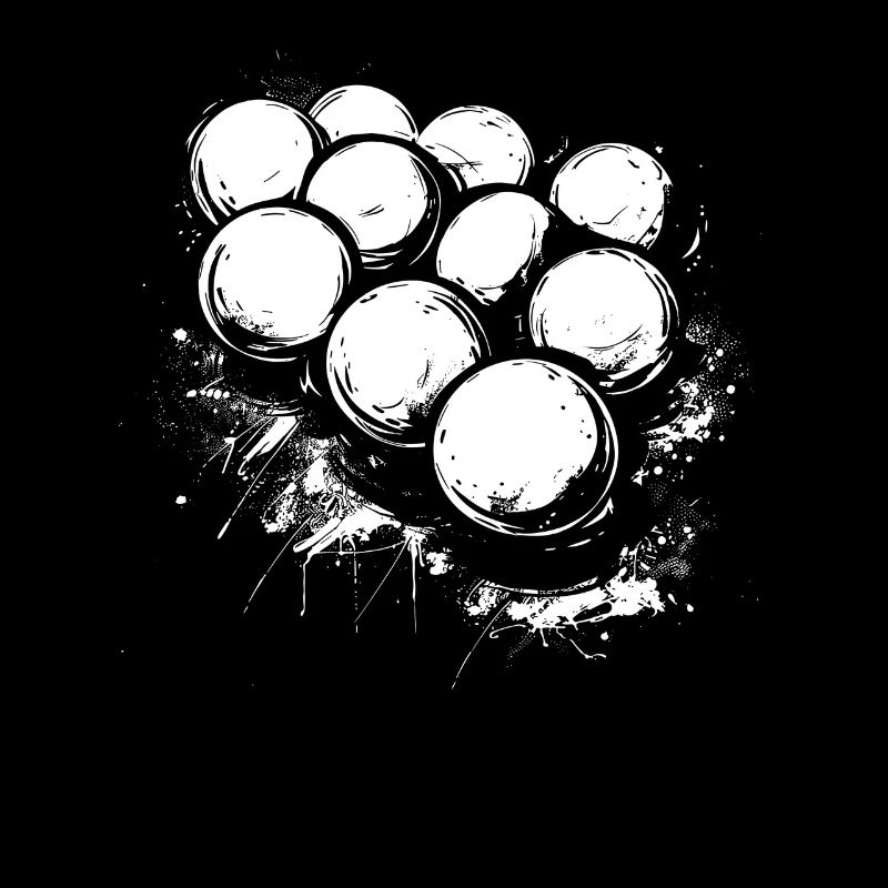 Boules de billard Gaffiti