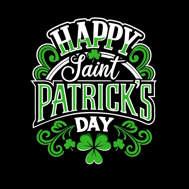 Happy St. Patrick's Day - Shamrock - Ireland