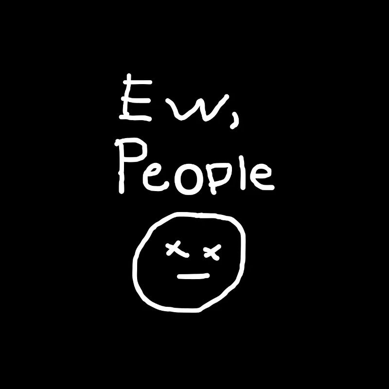 Ew People white design