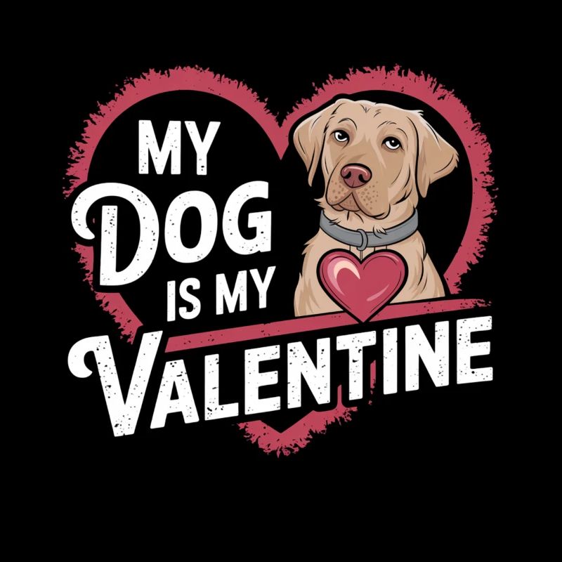 Mon chien est mon Valentin | La Saint-Valentin pour les chiens