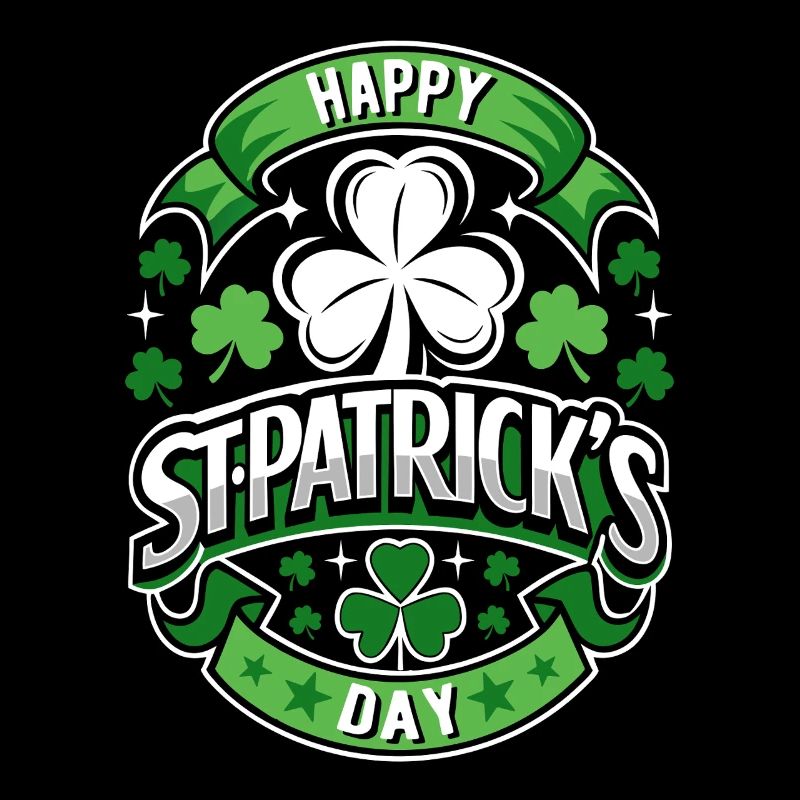 Bonne Saint-Patrick - Shamrock - Irlande