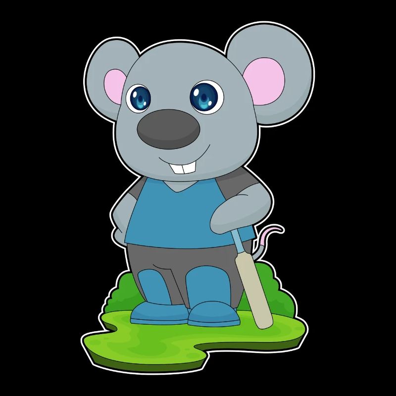 Souris Cricket Battes de cricket