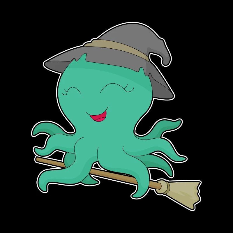 Octopus Witch Broom