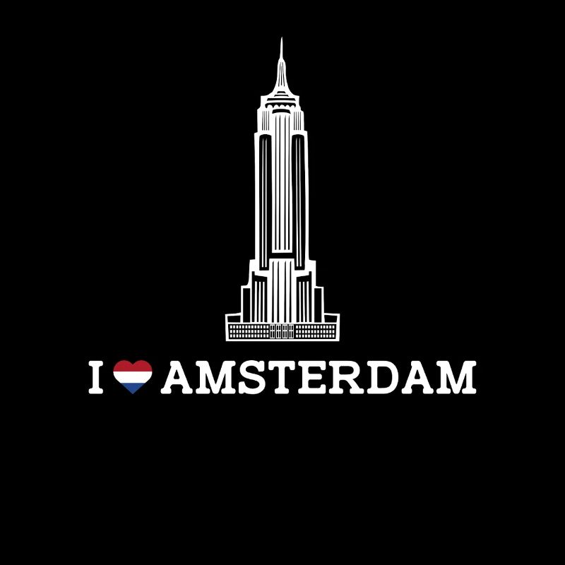 J’aime Amsterdam Empire Building Netherland Lover