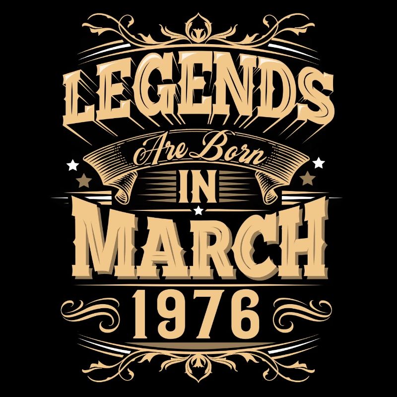 März 1976 Geburtstag Legende
