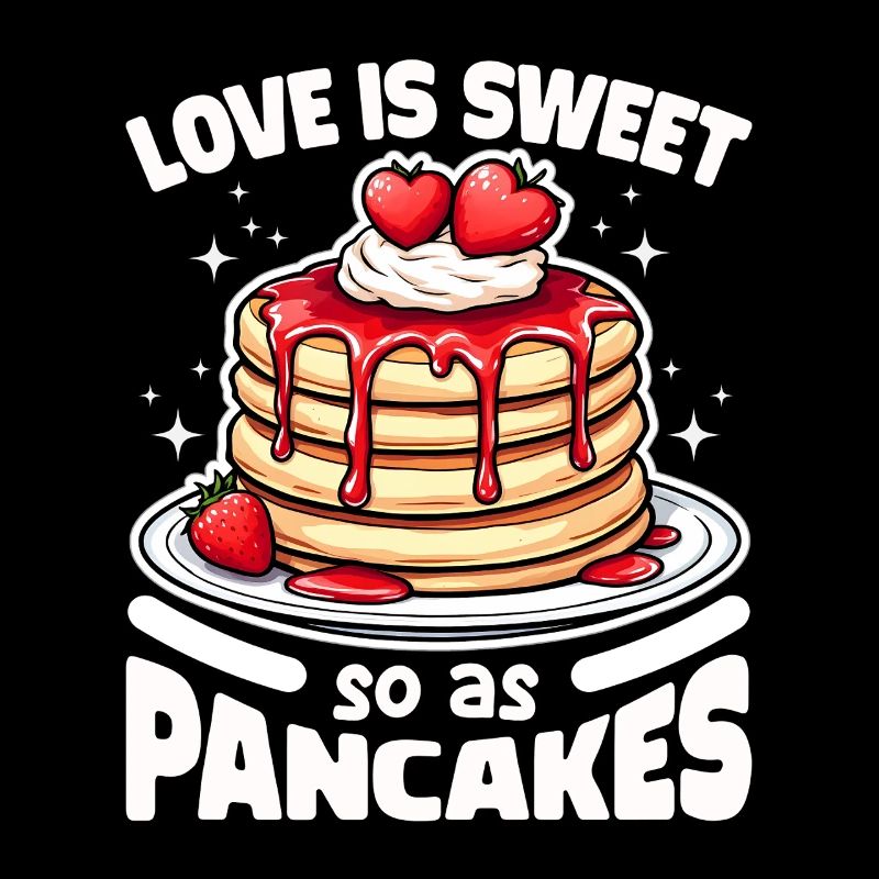 LOVE IS SWEET SO AS PANCAKES - GIFT