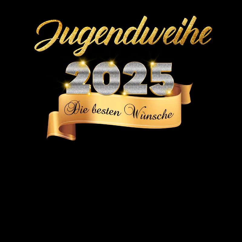 Jugendweihe 2025 Golden Glitzer