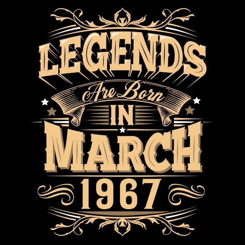 Légende de l’anniversaire de mars 1967