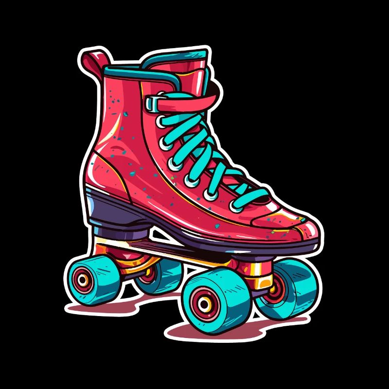 Roller Skates Graphic