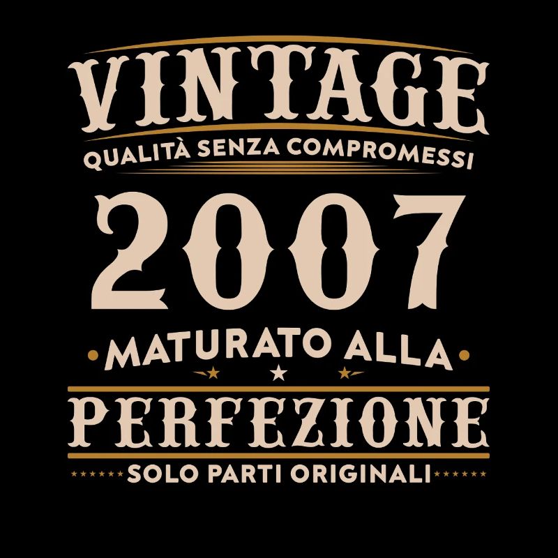 18. Geburtstag 18. Jahre Vintage Mann 2007 Geschenk