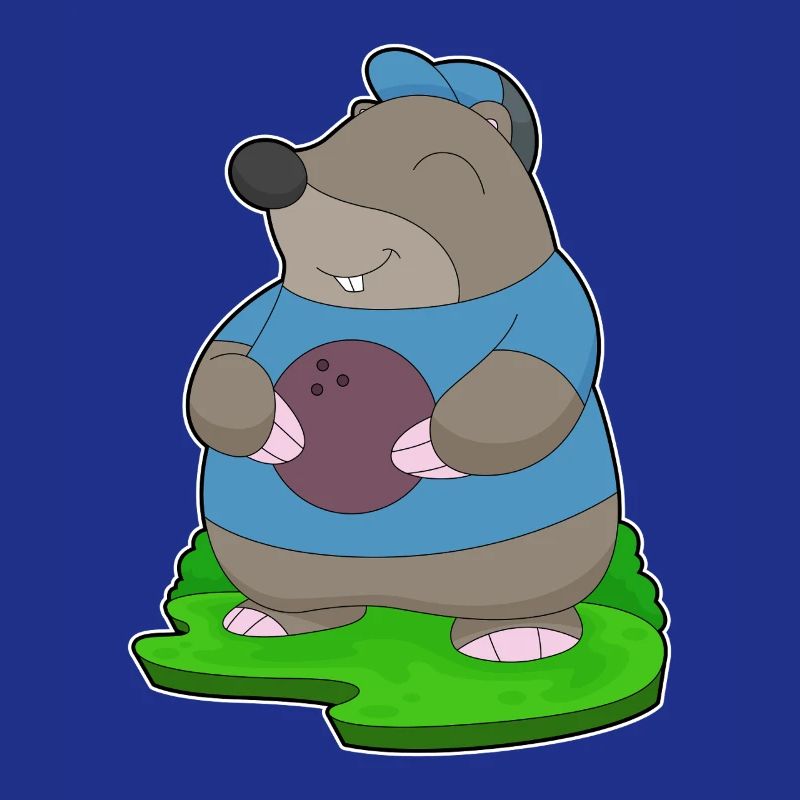 Mole Bowling Bowling Ball