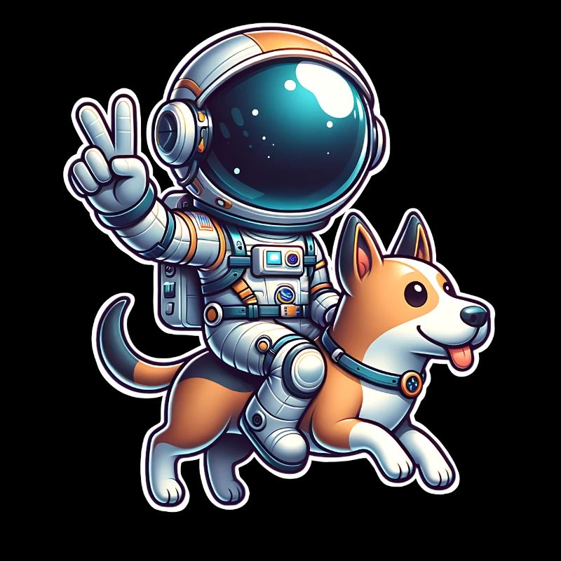 Astronaut Dog