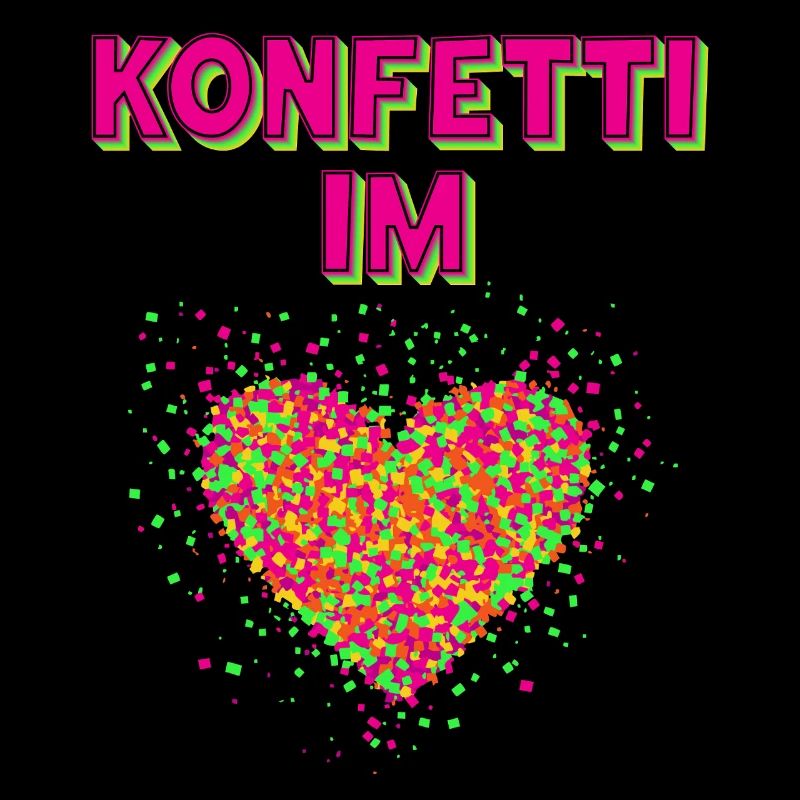 confettis carnaval carnaval design amusant