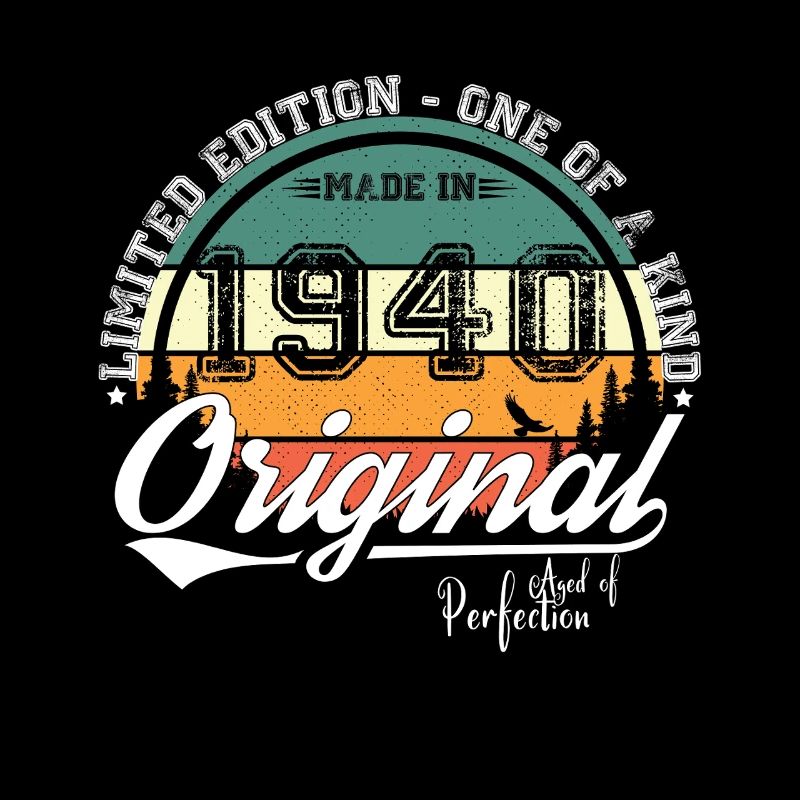 1940er Jahre Vintage Retro Geburtstagsgeschenk