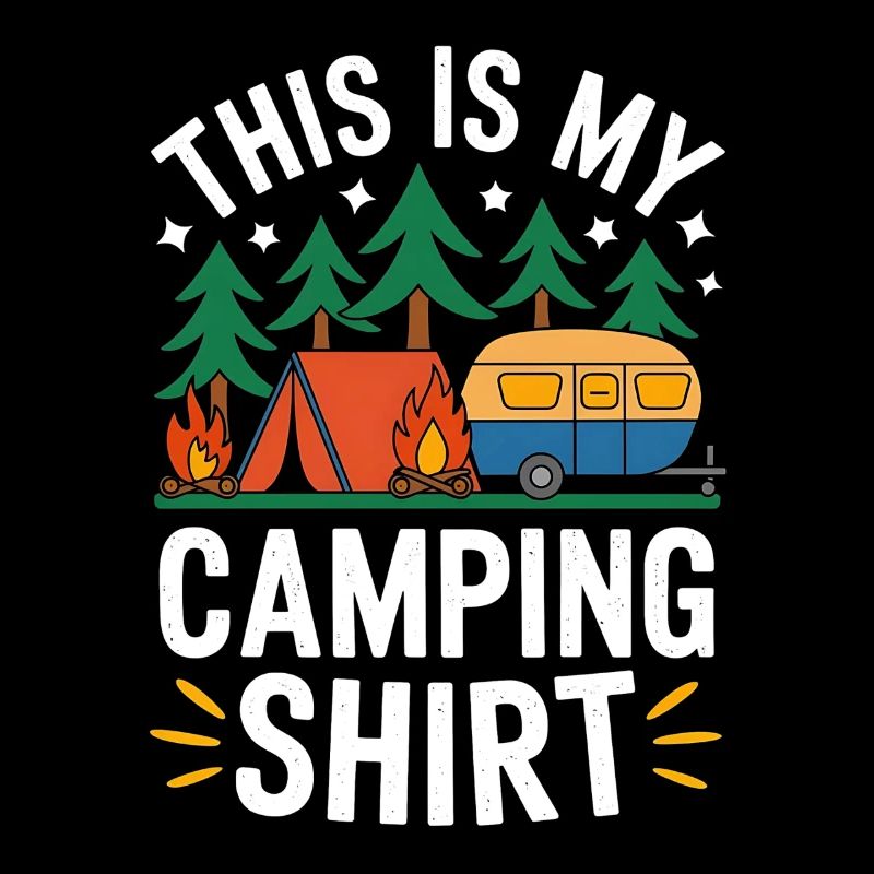 Camping Adventure Funny Camping Design