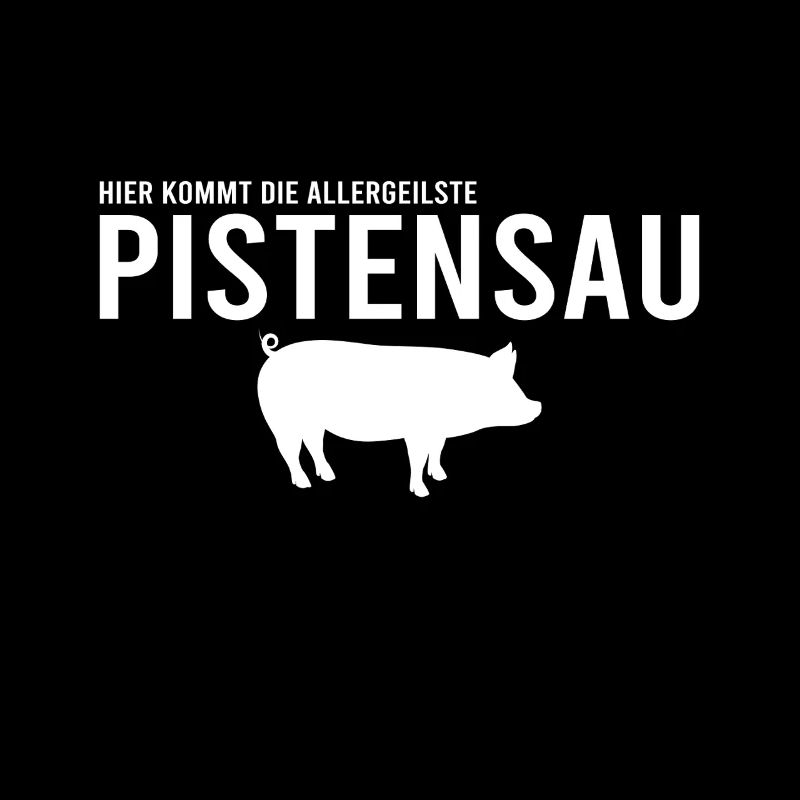 Pistensau Skier Fun