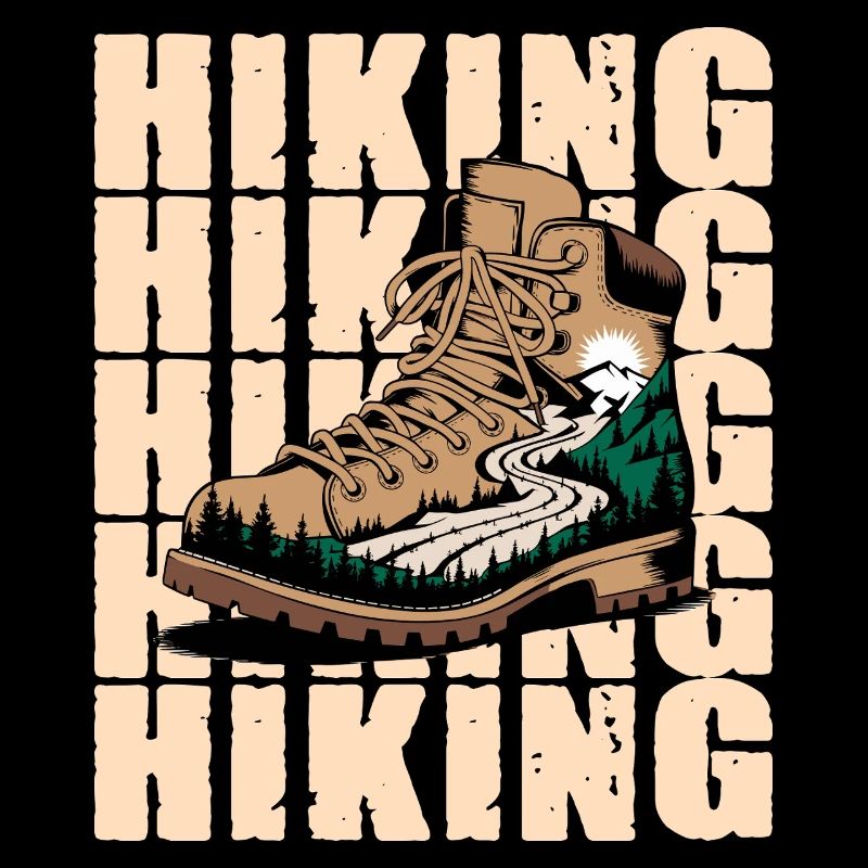 Erkunde Die Berge Mit Deinen Wanderschuhen