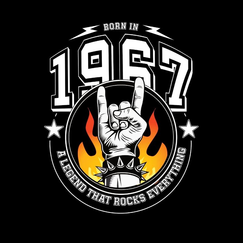 1967 Birthday, rocks everything