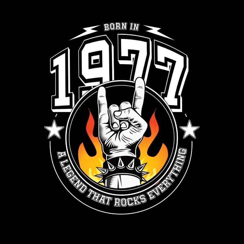 1977 Geburtstag, rockt alles