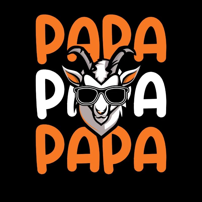 Papa Vater Ziegen