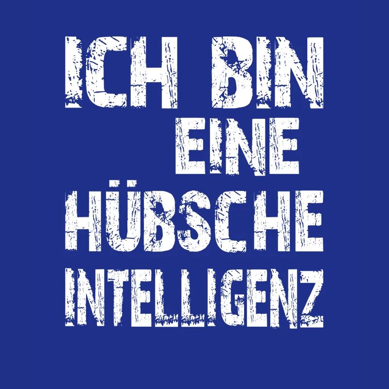 KI Spruch Ich bin eine hübsche Intelligenz