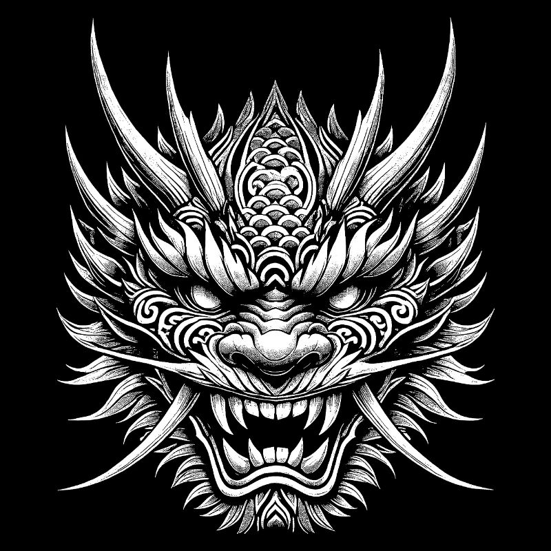 Drachenmaske