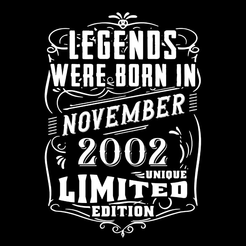 Birthday November 2002 Limited Edition Legend