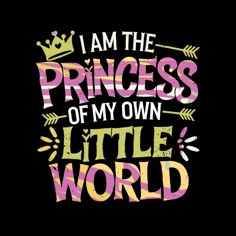 Ich Bin Die Prinzessin Meiner Eigenen Kleinen Welt