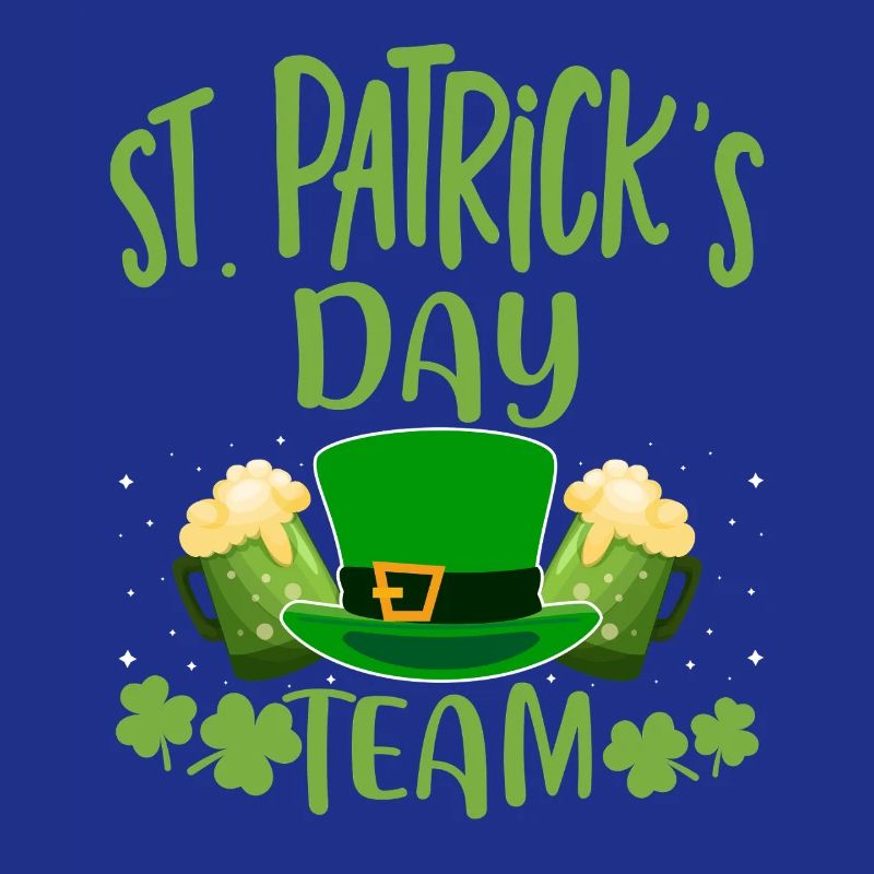 Saint-Patrick Team St Patrick Irlande Trèfle Bière
