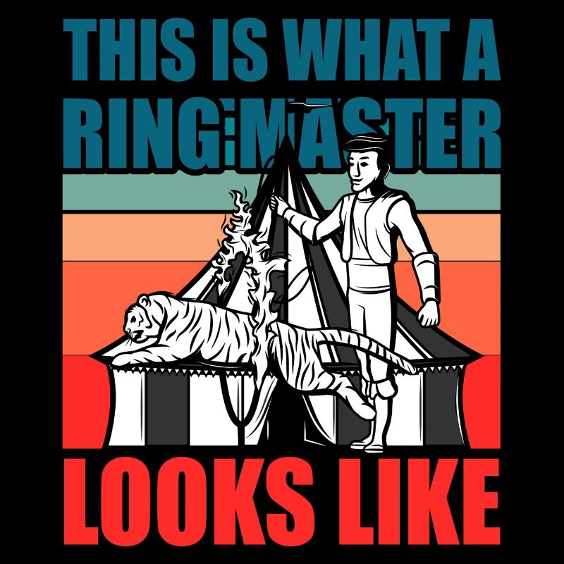 This is what a ring Master looks luke
