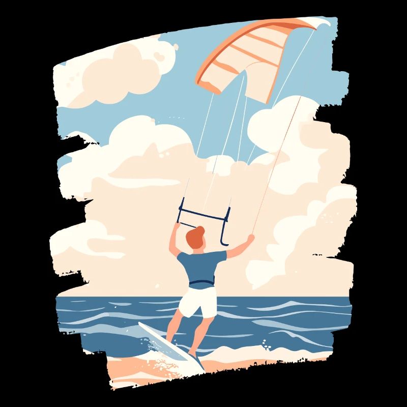 Kitesurfeurs