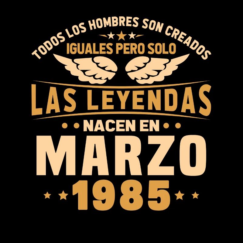 Mars 1985 Vintage Cadeau d’anniversaire