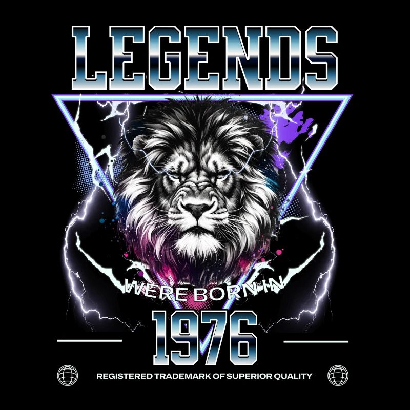 1976 Geburtstag Legende Löwe