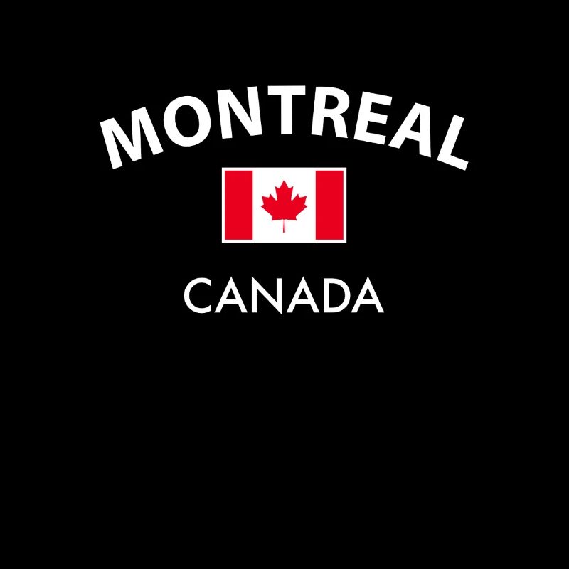 Montréal, Canada, Drapeau canadien, Canadien