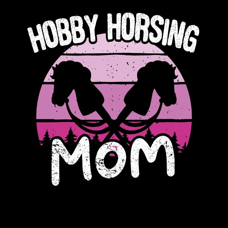 Hobby Horsing Mère Maman Hobby Cheval Équitation