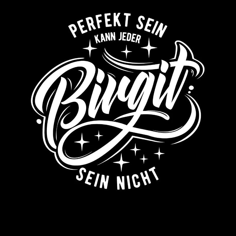 Vorname Birgit - Namenstag - Geschenk