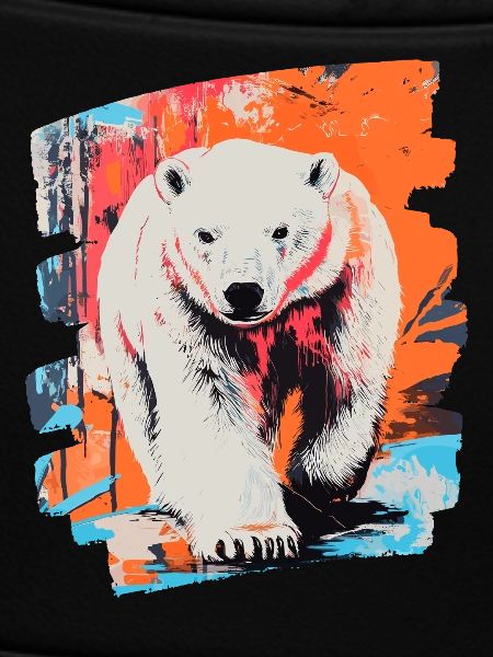 Polar Bear Graffiti Sprayer