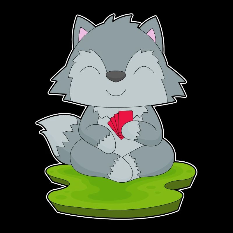 Wolf Poker Cartes de Poker