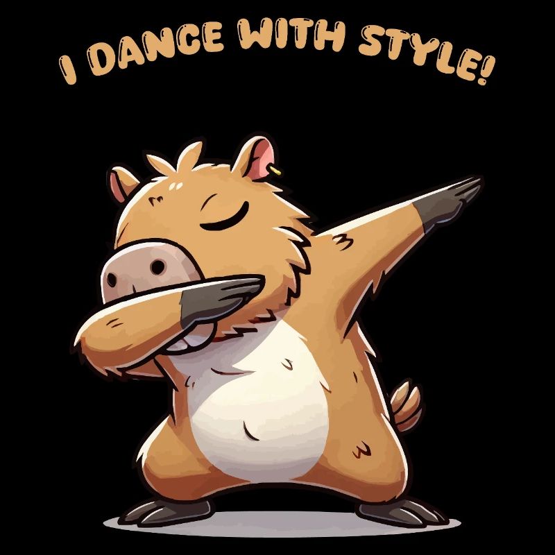 Capybara Dabbing Style