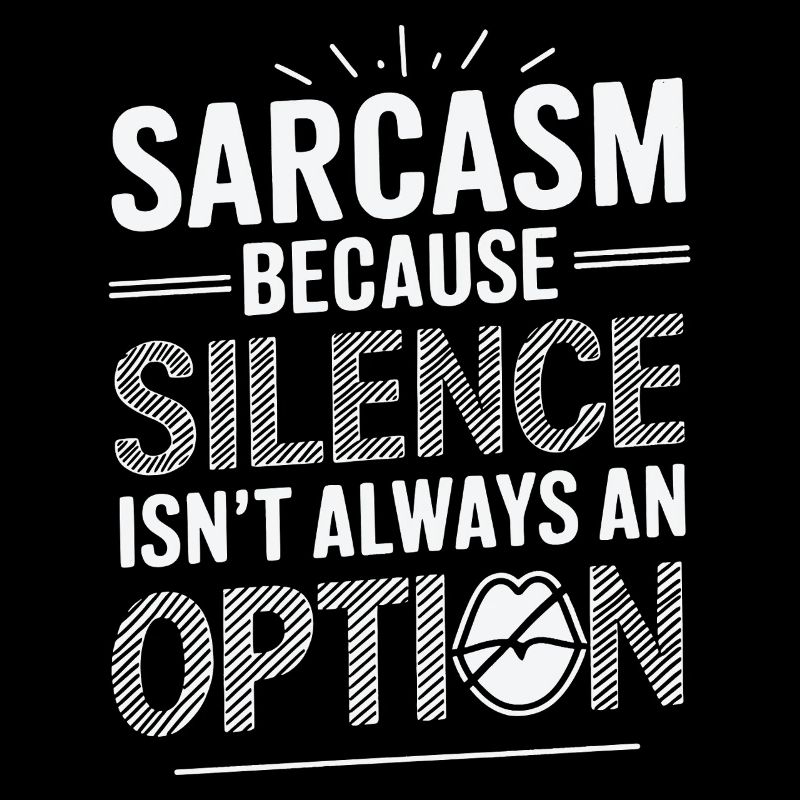 Sarcasm – Because Silence Isn't Always an Option