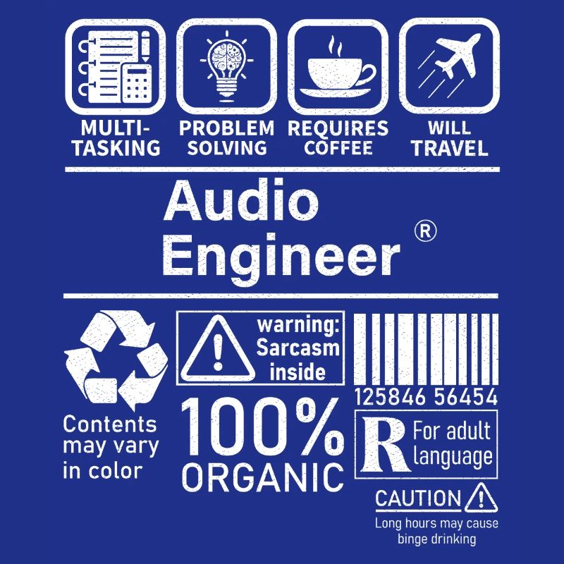 Audio Engineer multi tasking problem solving