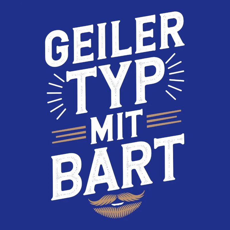 Geiler Typ Mit Bart Bartträger Barbier Vollbart